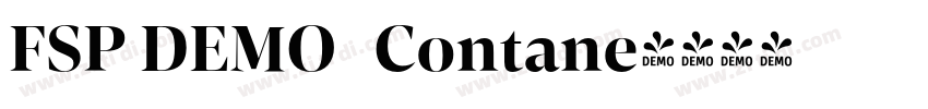 FSP DEMO   Contane字体转换